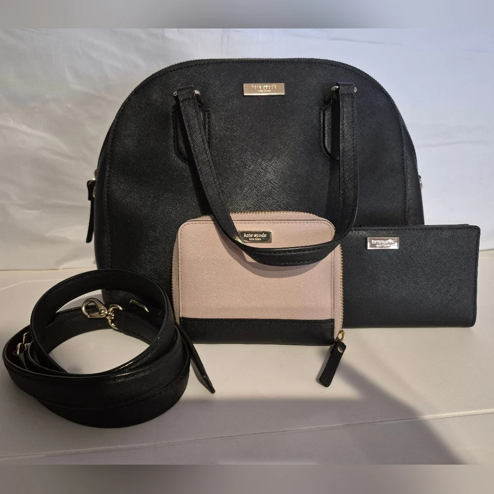 Kate Spade Laurel Way Bag And 2 Wallets Bundle - LIKE NEW!!!